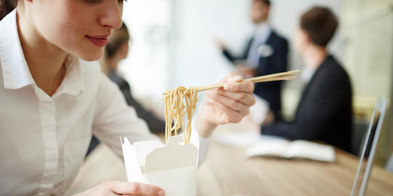 Ma pause déjeuner : je mange sur le pouce